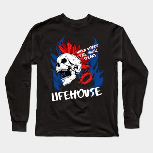 lifehouse ll music speaks Long Sleeve T-Shirt